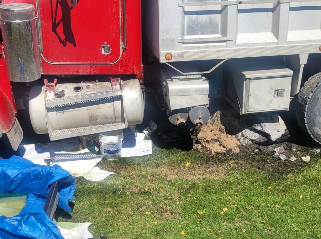 Van and dump truck collide near Oval News, Sports, Jobs